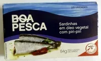 Socker och näringsämnen i Boa pesca