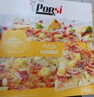 Mängden socker i pizza Hawaii