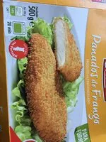 Mängden socker i Panados de Frango