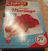 Mängden socker i Gelatina sabor morango