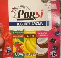 Mängden socker i Iogurte aroma