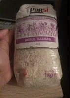 Mängden socker i Arroz Basmati Ásia