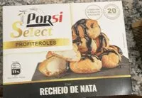 Mängden socker i Profiteroles