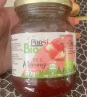 Mängden socker i Doce de morango