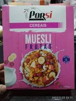 Mängden socker i Muesli frutas