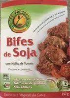 Mängden socker i Bifes de Soja com Molho de Tomate