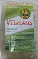 Mängden socker i Copos 5 cereales