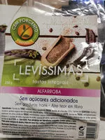 Mängden socker i Levíssimas Alfarroba