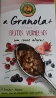 Mängden socker i Granola Frutos Vermelhos