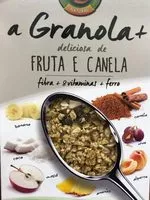 Mängden socker i Granola fruta e canela