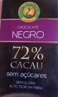 Mängden socker i Chocolate negro 72%