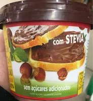 Mängden socker i Avelã e cacau