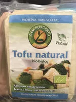 Mängden socker i Tofu natural biológico