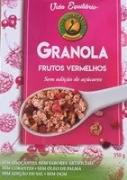 Mängden socker i Granola frutos vermelhos
