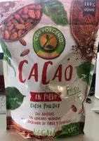 Mängden socker i Cacao en Polvo Puro
