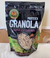 Mängden socker i Proteica Granola Amêndoa e Chocolate
