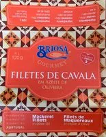 Mängden socker i Filets de Maquereaux à l'Huile d'Olive