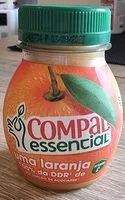Mängden socker i Compal Essencial Laranja
