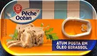 Mängden socker i Atum posta em óleo de girassol