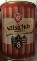 Mängden socker i Salsichas