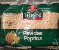 Mängden socker i Pevides pepitas