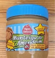 Mängden socker i Manteiga de Amendoim