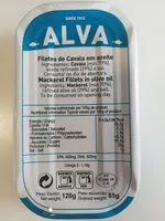 Mängden socker i Filetes de Cavala em azeite