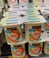 Mängden socker i Iogurte batido mor menta