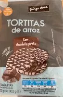 Mängden socker i Tortitas de arroz