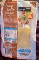 Mängden socker i Queijo Gouda Fatiado