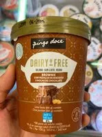 Mängden socker i Dairy free brownie ice cream