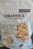 Mängden socker i GRANOLA sem açucar