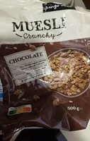 Mängden socker i Crunchy muesly