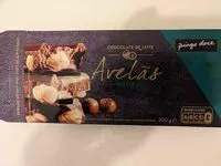 Mängden socker i Chocolate de Leite com Avelãs