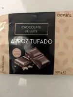 Mängden socker i Chocolate de Leite com Arroz Tufado