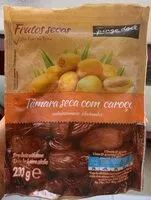 Mängden socker i Tâmara seca com caroço