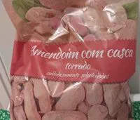 Mängden socker i Amendoim com casca torrado