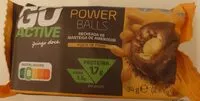 Mängden socker i Power Balls Recheada de Manteiga de Amendoim
