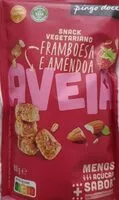 Mängden socker i Snack vegetariano framboesa e amendoa aveia