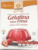 Mängden socker i Gelatina sabor fresa