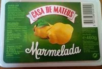 Mängden socker i Marmelade coing