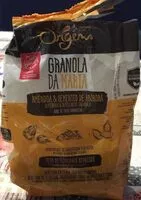 Mängden socker i Granola da Maria