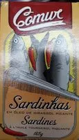 Mängden socker i Sardines À l'huile de tournesol piquante