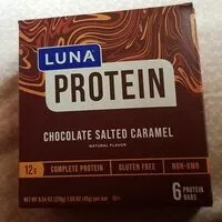 Mängden socker i Luna chocolate salted caramel protein bar