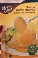 Mängden socker i Sauce Curry Madras