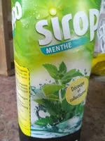 Mängden socker i Sirop menthe