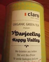 Mängden socker i Darjeeling organic Green tea