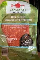 Mängden socker i Pork & Beef Uncured Pepperoni