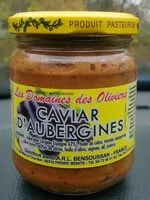 Mängden socker i Caviar d'aubergine