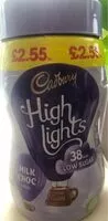 Mängden socker i Cadbury high lights milk choc drink